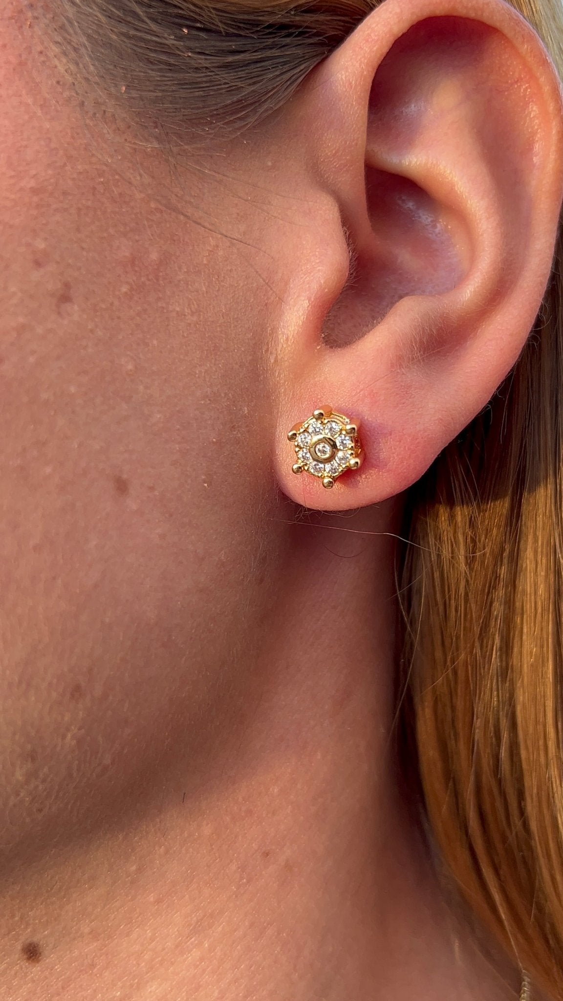 Aretes zirconias