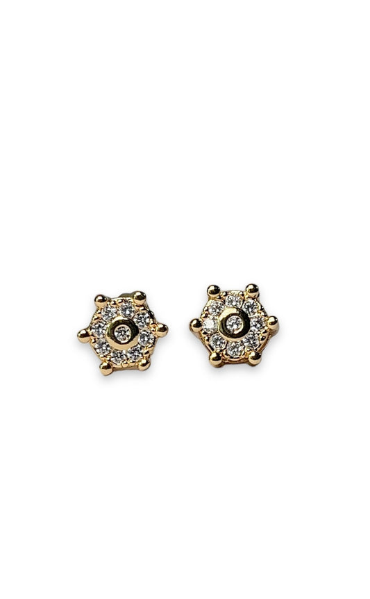 Aretes zirconias